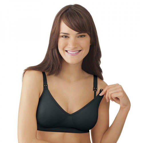 MEDELA Бюстгальтер для кормящих Comfy Bra S Черный 101034309  в Казахстане, интернет-аптека Aurma.kz