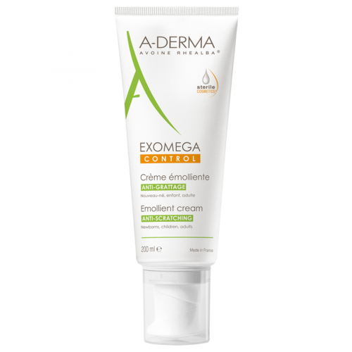 A-DERMA EXOMEGA CONTROL Крем смягчающий Экзомега контроль 200мл 529898  в Казахстане, интернет-аптека Рокет Фарм