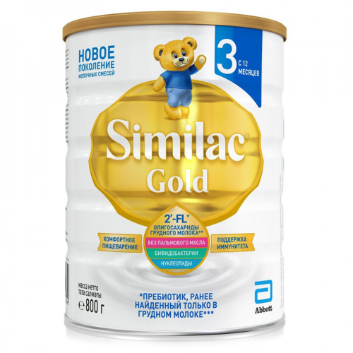 ABBOTT Смесь молочная SIMILAC Gold 2 6-12мес, 800гр  в Казахстане, интернет-аптека Рокет Фарм