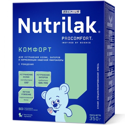 Молочная смесь Nutrilak Premium ProComfort 0+   в Казахстане, интернет-аптека Aurma.kz