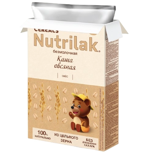 Каша безмолочная овсяная Nutrilak Procereals (с 5 месяцев)  в Казахстане, интернет-аптека Aurma.kz