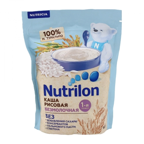 Каша Nutrilon безмолочная овсяная 1-я ложка  в Казахстане, интернет-аптека Aurma.kz