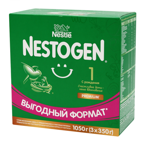 NESTLE Смесь молочная НЕСТОЖЕН -2  3*350гр (1050гр)  в Казахстане, интернет-аптека Рокет Фарм