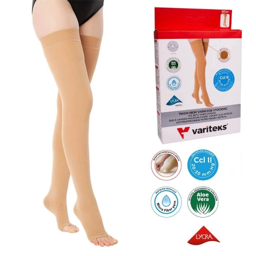 Varitex Чулки варикозные 931 выше колена L3  в Казахстане, интернет-аптека Aurma.kz