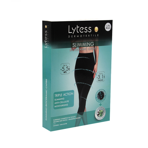 LYTESS Капри для похудения подтягивающие L/XL Черный 1412/05368 3075  в Казахстане, интернет-аптека Aurma.kz