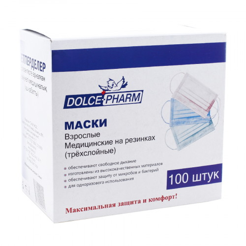 DOLCHE PHARM Маска для взрослых  в Казахстане, интернет-аптека Рокет Фарм