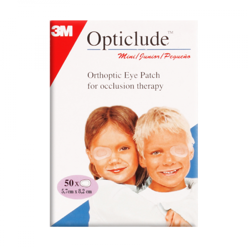 3M OPTICLUDE 1 ШТ Пластырь глазной 5,0х6,2см., 50шт.1537  в Казахстане, интернет-аптека Aurma.kz