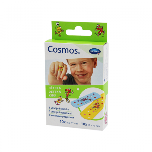 HARTMANN COSMOS Пластырь Kids, 20шт.  в Казахстане, интернет-аптека Рокет Фарм