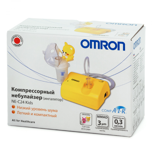 OMRON Небулайзер компрессорный C24 Kids  в Казахстане, интернет-аптека Aurma.kz