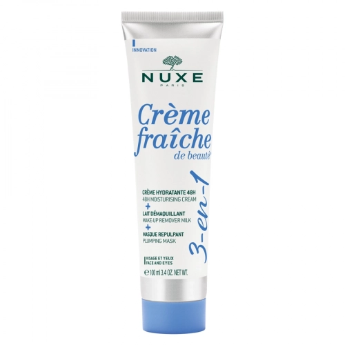 Nuxe Crème Fraîche Крем увлажняющий De Beaute 3в1 Крем в Казахстане, интернет-аптека Aurma.kz