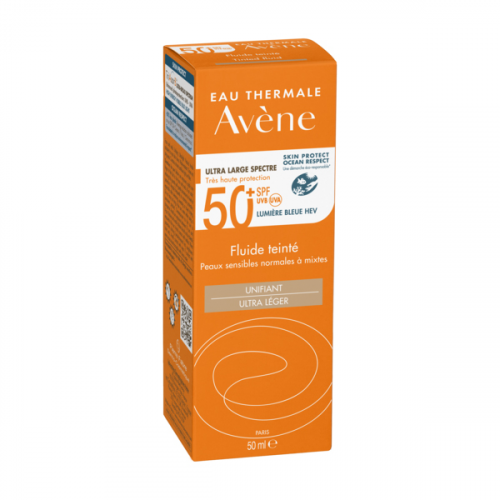 AVENE SUN Флюид солнцезащитный с оттенком SPF 50+ 50мл  в Казахстане, интернет-аптека Рокет Фарм