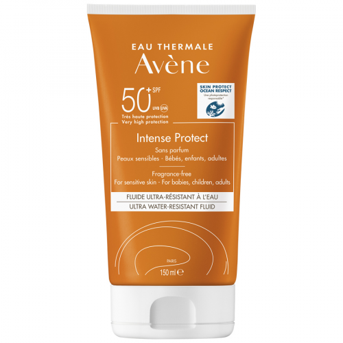 AVENE SUN INTENSE PROTECT Флюид ультраводостойкий для лица и тела 150 мл  в Казахстане, интернет-аптека Рокет Фарм