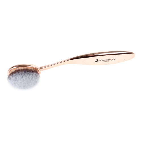 NASCITA PROFESSIONAL Кисть для макияжа овальная NASBRUSH0204  в Казахстане, интернет-аптека Рокет Фарм