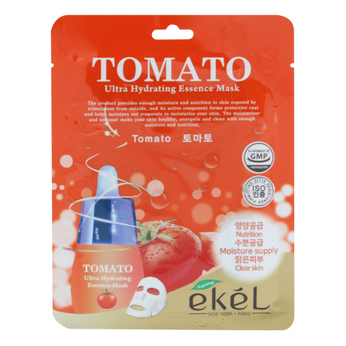 EKEL Маска тканевая TOMATO 25мл  в Казахстане, интернет-аптека Aurma.kz