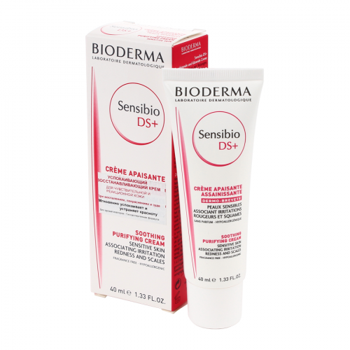 BIODERMA SENSIBIO Крем успокаивающий при себорейном дерматите, 40мл.  в Казахстане, интернет-аптека Aurma.kz