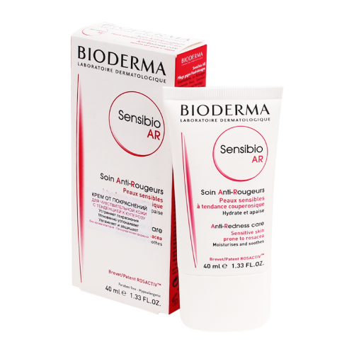 BIODERMA SENSIBIO Крем против покраснения, 40мл.  в Казахстане, интернет-аптека Aurma.kz