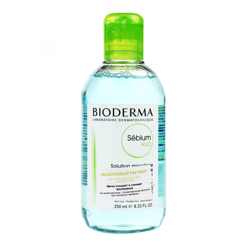 BIODERMA SEBIUM Раствор мицелловый для снятия макияжа 250 мл  в Казахстане, интернет-аптека Aurma.kz