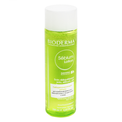 BIODERMA SEBIUM LOTION 200мл.  в Казахстане, интернет-аптека Aurma.kz