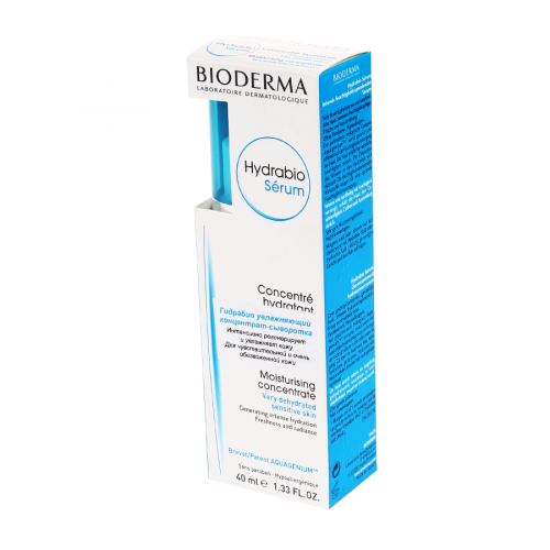 BIODERMA HYDRABIO Сыворотка увлажняющая для чувствительной кожи 40мл  в Казахстане, интернет-аптека Aurma.kz