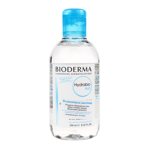 BIODERMA HYDRABIO H2O Раствор мицелловый 250мл  в Казахстане, интернет-аптека Aurma.kz