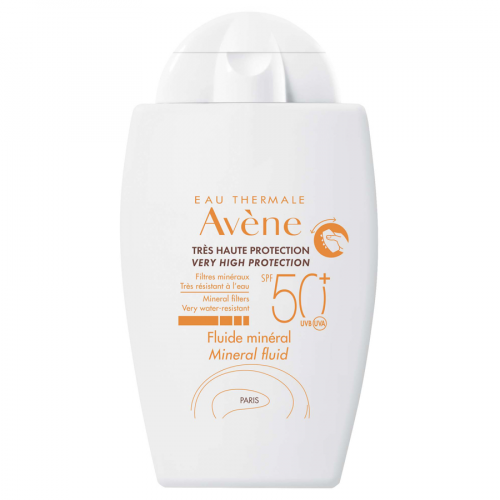 AVENE SUN Флюид солнцезащитный минеральный SPF50+ 40m  в Казахстане, интернет-аптека Aurma.kz