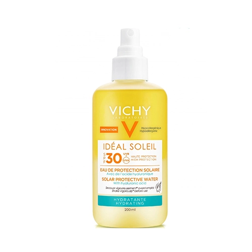 Спрей Vichy Ideal Soleil двухфазный солнцезащитный SPF30  в Казахстане, интернет-аптека Aurma.kz