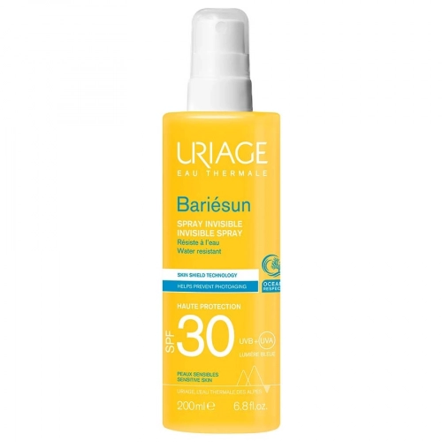 Uriage bariesun спрей для лица и тела с тонким ароматом SPF30  в Казахстане, интернет-аптека Aurma.kz