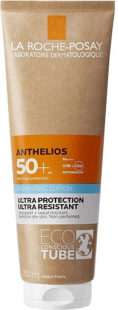 La Roche-Posay Anthelios Ultra Молочко солнцезащитный Увлажняющее для лица и тела SPF50+  в Казахстане, интернет-аптека Aurma.kz