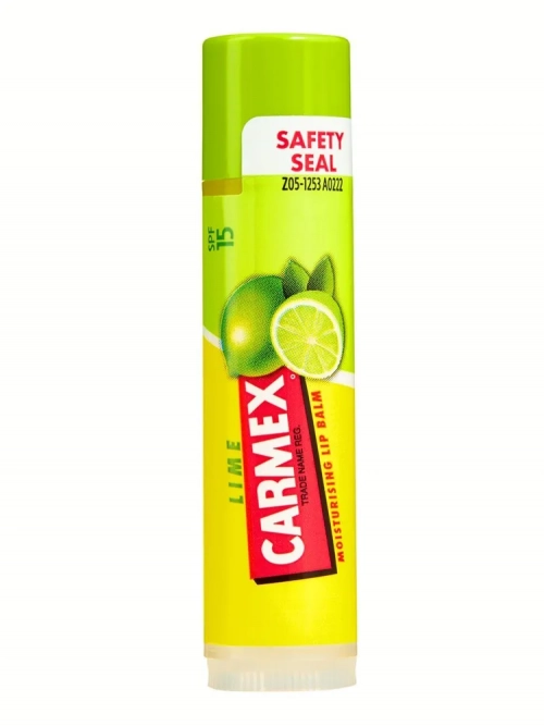 Carmex Бальзам для губ Лайм с защитным фактором SPF15  в Казахстане, интернет-аптека Aurma.kz