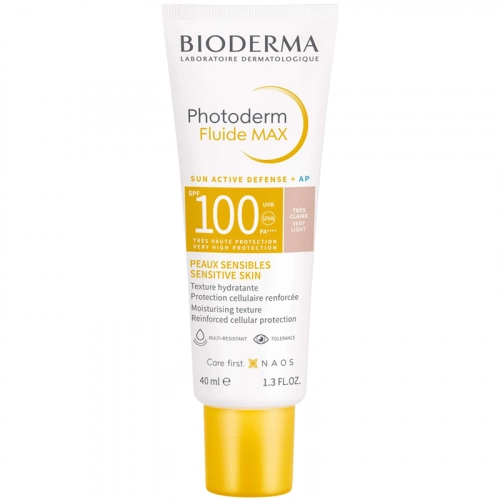 Bioderma photoderm maxZ флюид солнцезащитный легкий SPF100  в Казахстане, интернет-аптека Aurma.kz