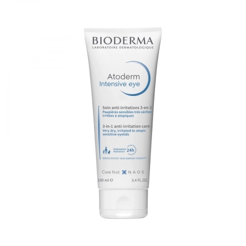 Крем Bioderma Atoderm Intensive вокруг глаз для сухой и раздраженной кожи в Казахстане, интернет-аптека Aurma.kz