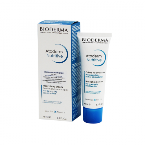 BIODERMA ATODERM Крем Питательный Для сухой и очень сухой кожи 40мл  в Казахстане, интернет-аптека Aurma.kz