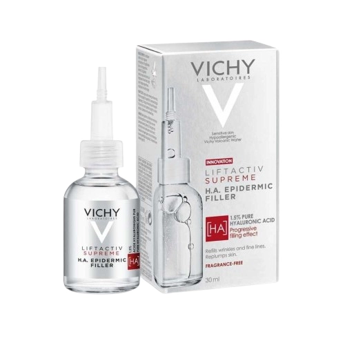 Vichy Liftactiv Supreme H.A. Epidermic Filler сыворотка-филлер гиалуроновая  в Казахстане, интернет-аптека Aurma.kz