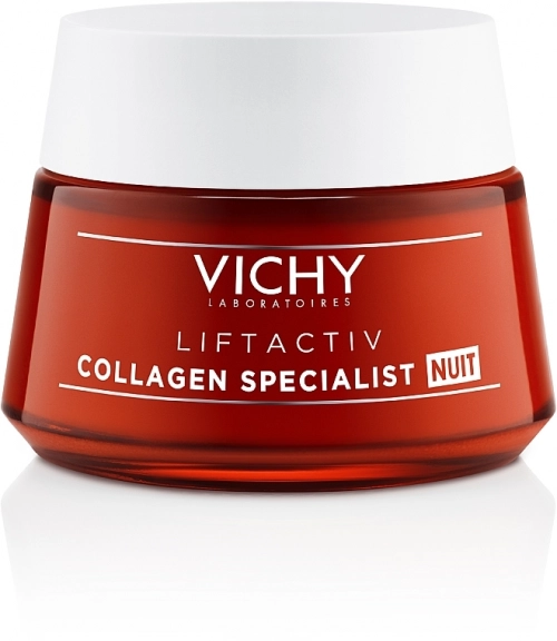 VICHY LABORATOIRES Крем ночной Liftactive Коллаген Крем в Казахстане, интернет-аптека Aurma.kz