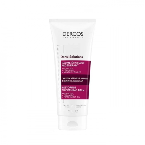 Vichy Dercos Densi-Solutions бальзам для волос восстанавливающий уплотняющий  в Казахстане, интернет-аптека Aurma.kz