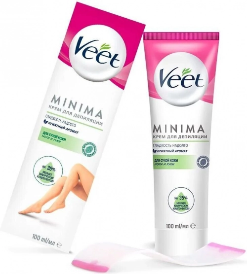 Крем для депиляции Veet Minima (для сухой кожи)  в Казахстане, интернет-аптека Aurma.kz