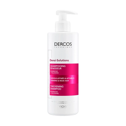 Vichy dercos densi solutions шампунь для роста и уплотнения тонких и ослабленных волос  в Казахстане, интернет-аптека Aurma.kz