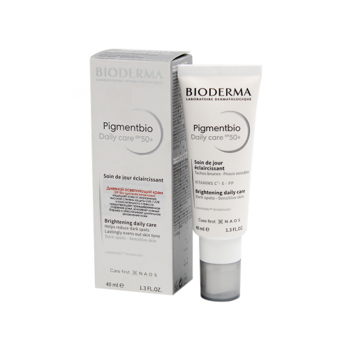 BIODERMA LABORATOIRE DERMATOLOGIQUE Крем дневной осветляющий Pigmentbio SPF50+ 40мл  в Казахстане, интернет-аптека Aurma.kz