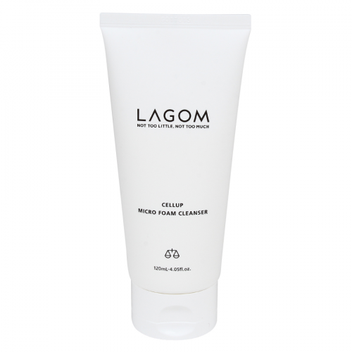 LAGOM Пенка для умывания CELLUP MICRO FOAM CLEANSER 120ml  в Казахстане, интернет-аптека Aurma.kz