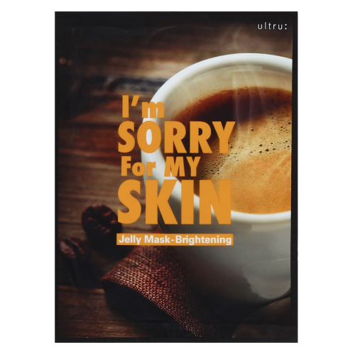 I'M SORRY FOR MY SKIN Маска тканевая для сияния кожи jelly mask brightening (coffee)  в Казахстане, интернет-аптека Aurma.kz