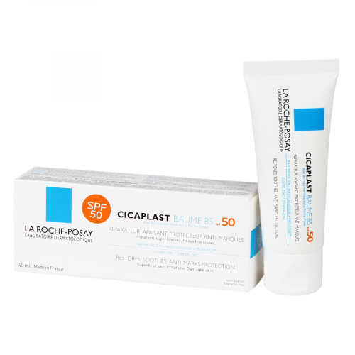 LA ROCHE-POSAY LABORATOIRE DERMATOLOGIQUE Бальзам Цикапласт В5 SPF50 40мл  в Казахстане, интернет-аптека Aurma.kz