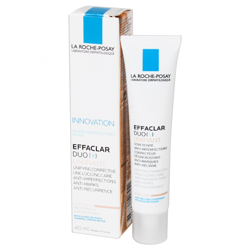 LA ROCHE-POSAY EFFACLAR DUO+ Крем тонирующий для проблемной кожи 40мл 54S600  в Казахстане, интернет-аптека Aurma.kz