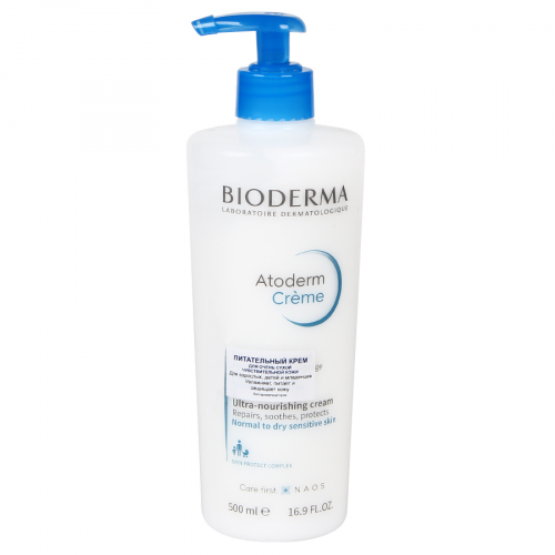 BIODERMA ATODERM Крем Питательный Для сухой кожи 500мл  в Казахстане, интернет-аптека Aurma.kz