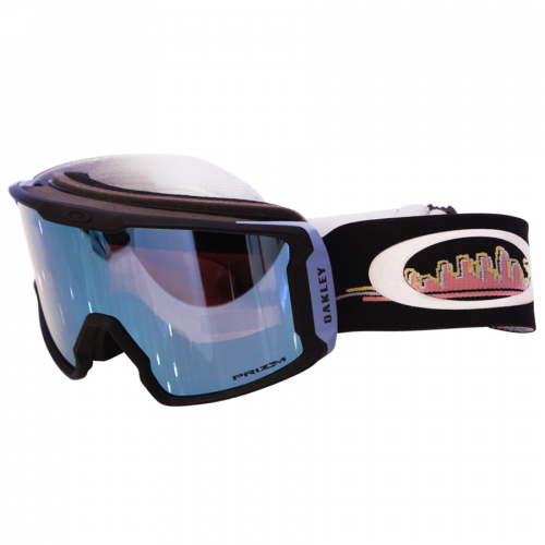 OAKLEY Маска горнолыжная LM XL ChloeSIG NeonDestinations w/PrizmSapphire GBL  в Казахстане, интернет-аптека Рокет Фарм