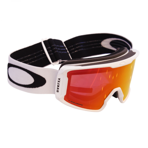 OAKLEY Маска горнолыжная Line Miner XL Snow-Matte white w/prizm torch iridium GBL  в Казахстане, интернет-аптека Рокет Фарм