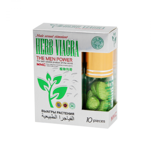 HERB VIAGRA Капсулы The Men Power 10шт  в Казахстане, интернет-аптека Aurma.kz