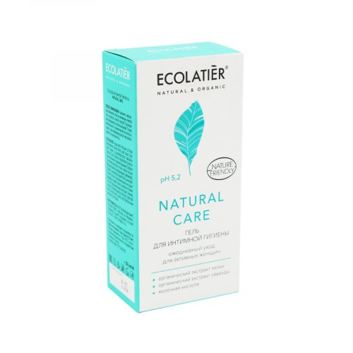 ECOLATIER SUPER SENSITIVE Гель для интимной гигиены Ежедневный Уход 250мл  в Казахстане, интернет-аптека Aurma.kz