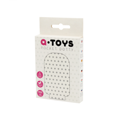 A-TOYS ROCKET DOTTY Мастурбатор 7,8см 763010 растяжка до 30см  в Казахстане, интернет-аптека Aurma.kz