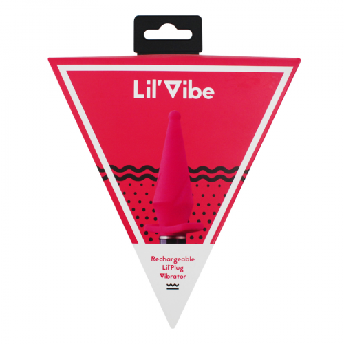 LIL'VIBE Пробка анальная Lil' Plug Vibe LIL005PNK  в Казахстане, интернет-аптека Aurma.kz