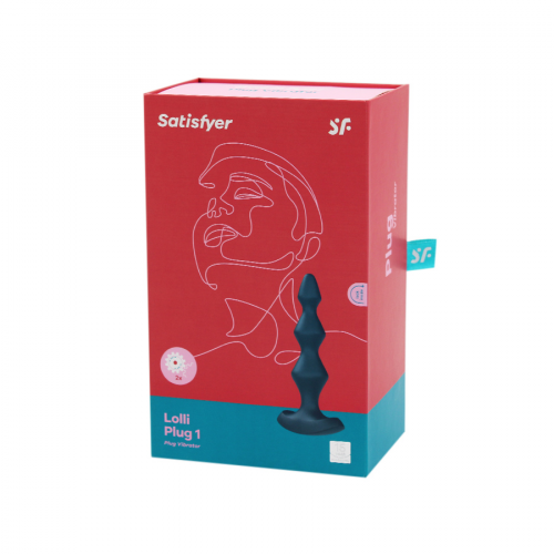 SATISFYER Lolli Plug 2 Втулка Тёмно-Серый 4003191 7.1.141.1  в Казахстане, интернет-аптека Aurma.kz